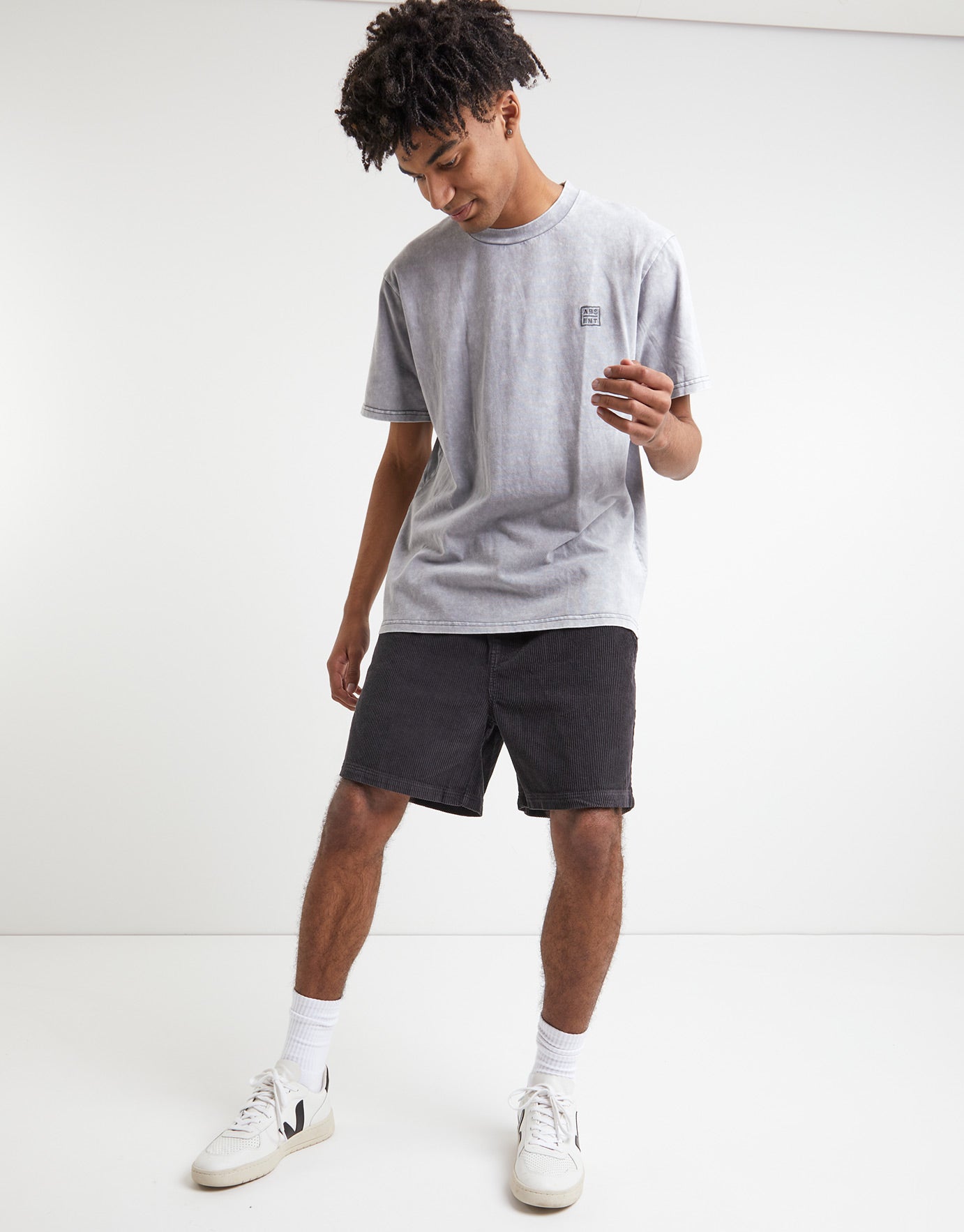 Elastic Waist Organic Cord Regular Fit 