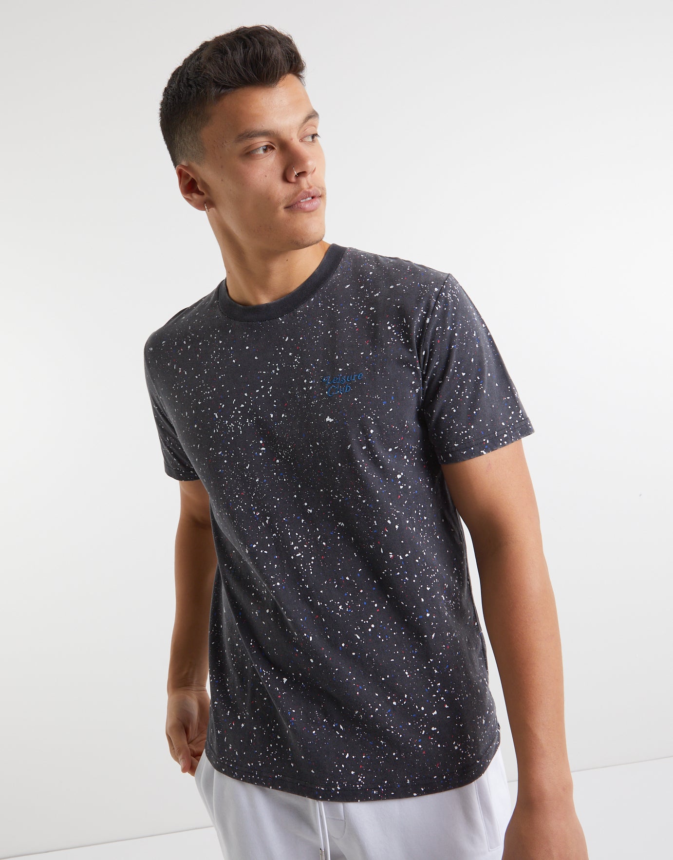 black paint shirt
