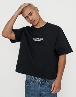 Altura Health Cropped Fit T Shirt in Black Back