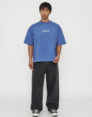 Altura Box Fit T Shirt in Palace Blue Full