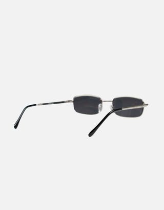 Ari Sunglasses in Silver/black Back