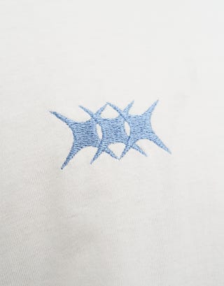 Arts Dept. Relaxed Fit T Shirt in Snow Detail3