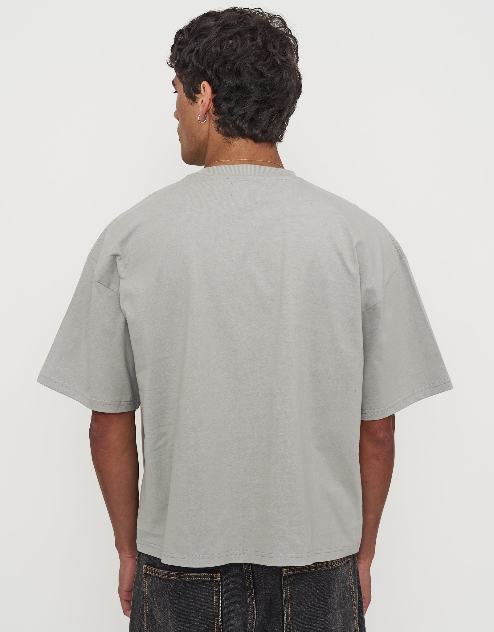 Astral Galeria Box Fit T Shirt in Moon | Hallensteins NZ