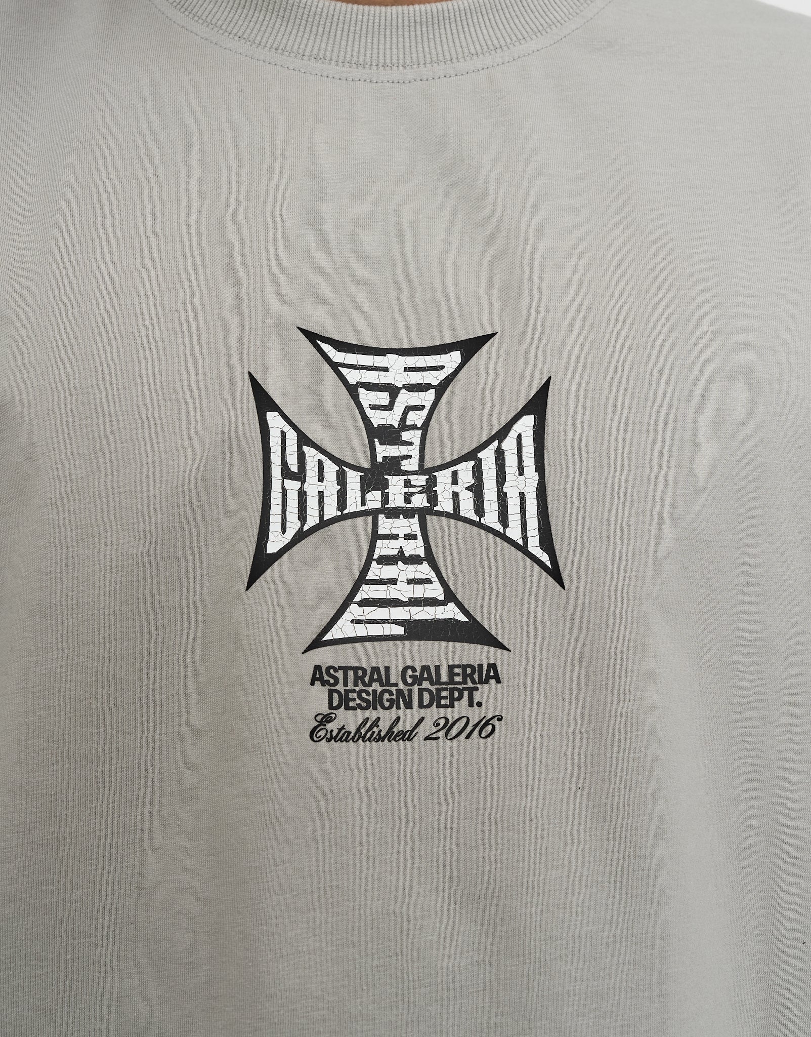 Astral Galeria Box Fit T Shirt in Moon | Hallensteins NZ