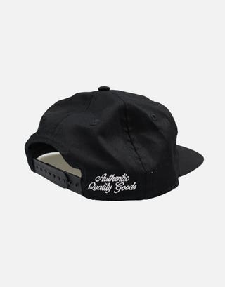 Authentic Applique Cap in Black Back