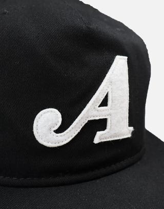 Authentic Applique Cap in Black Detail