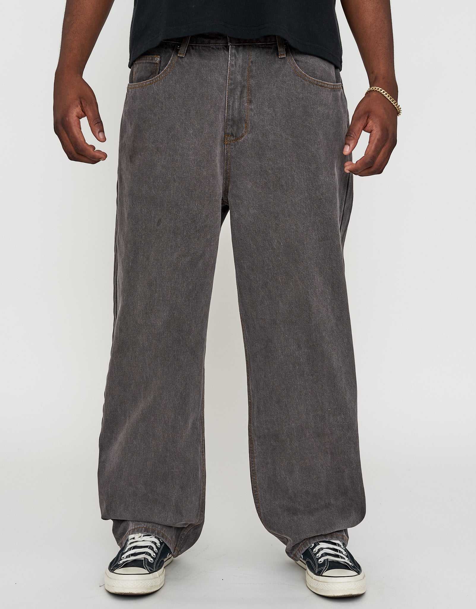 Baggy Fit Jeans in Blue | Hallensteins NZ