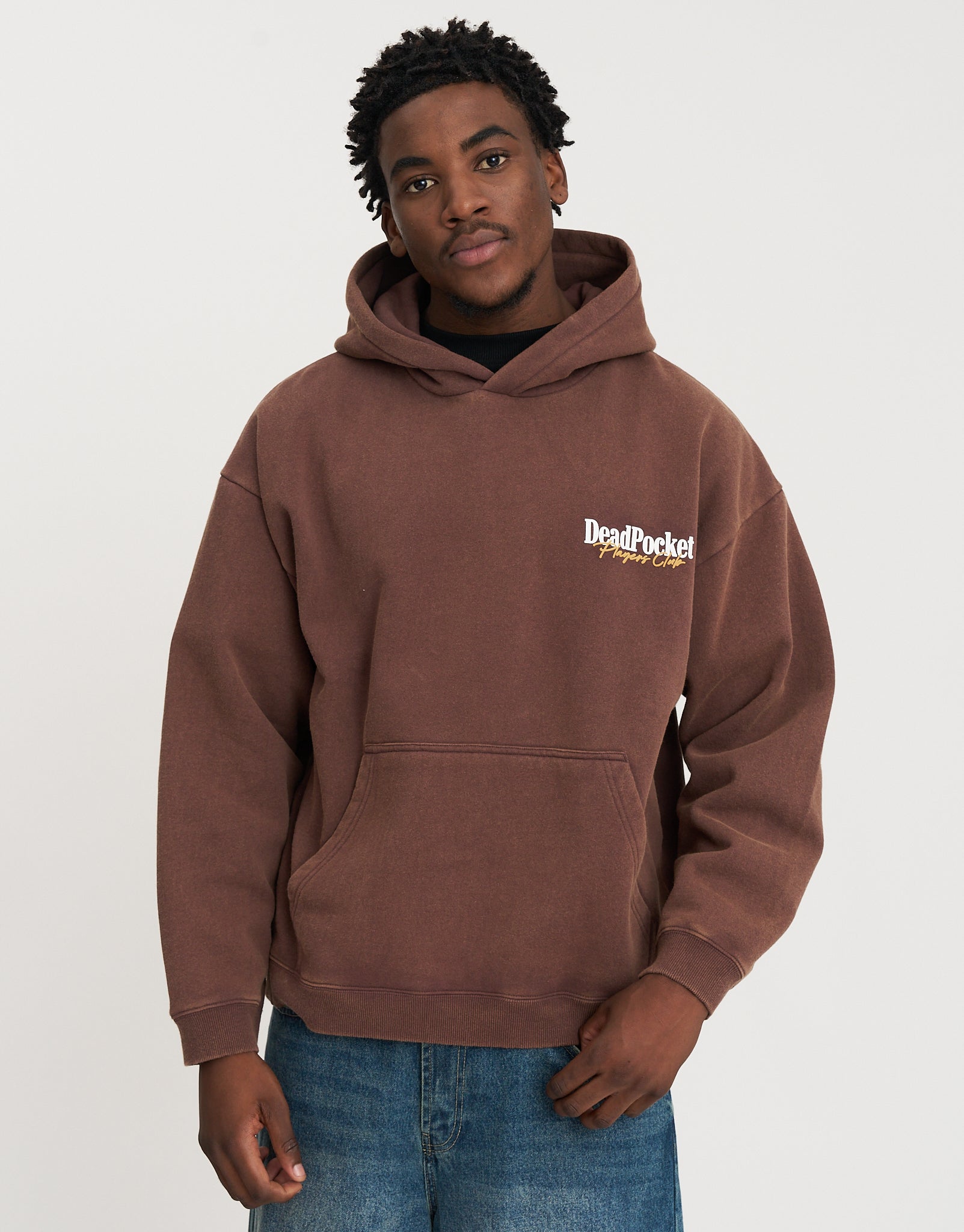8 Ball Pool Oversized Hoodie in Bitter Brown | Hallensteins NZ