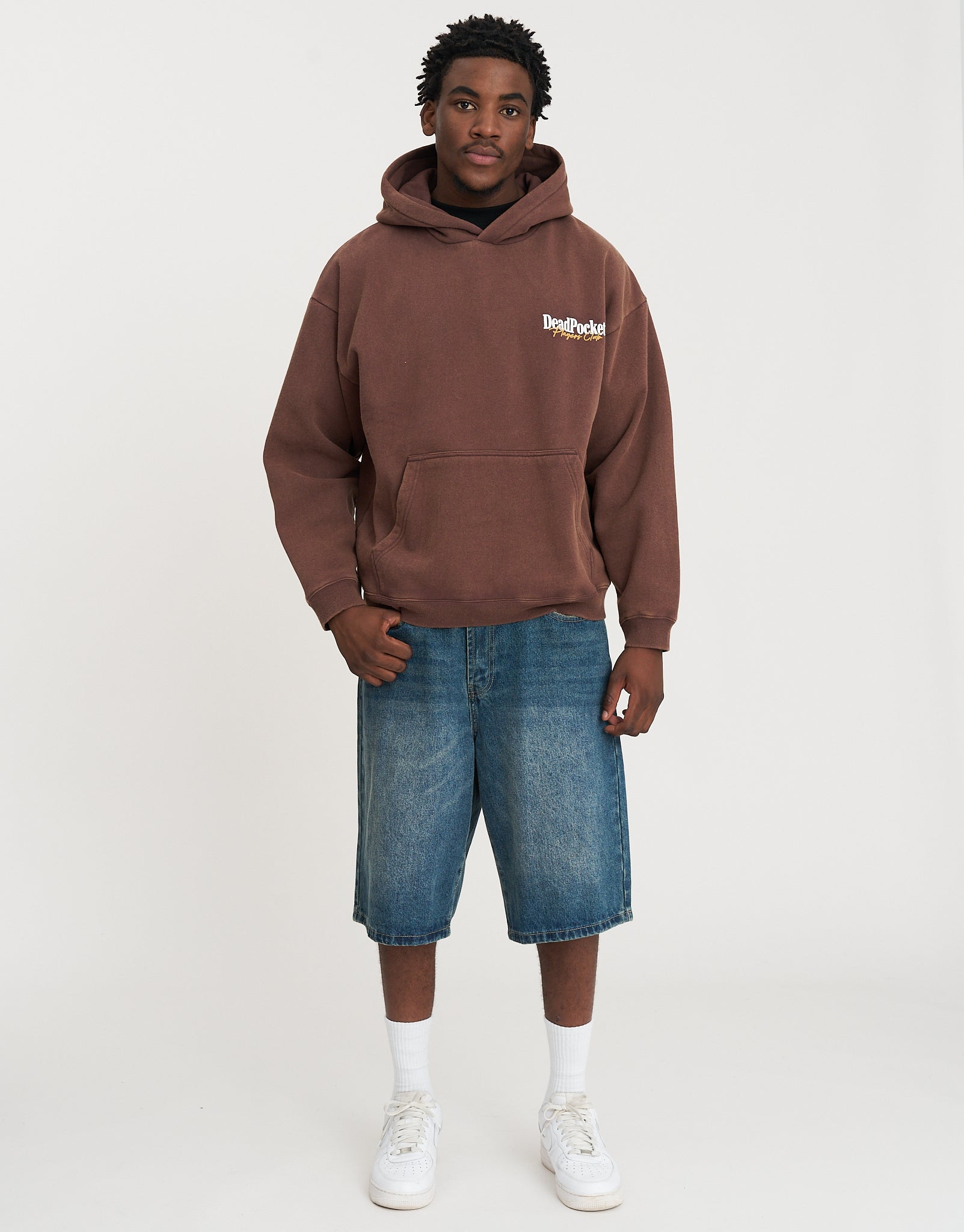 8 Ball Pool Oversized Hoodie in Bitter Brown | Hallensteins NZ