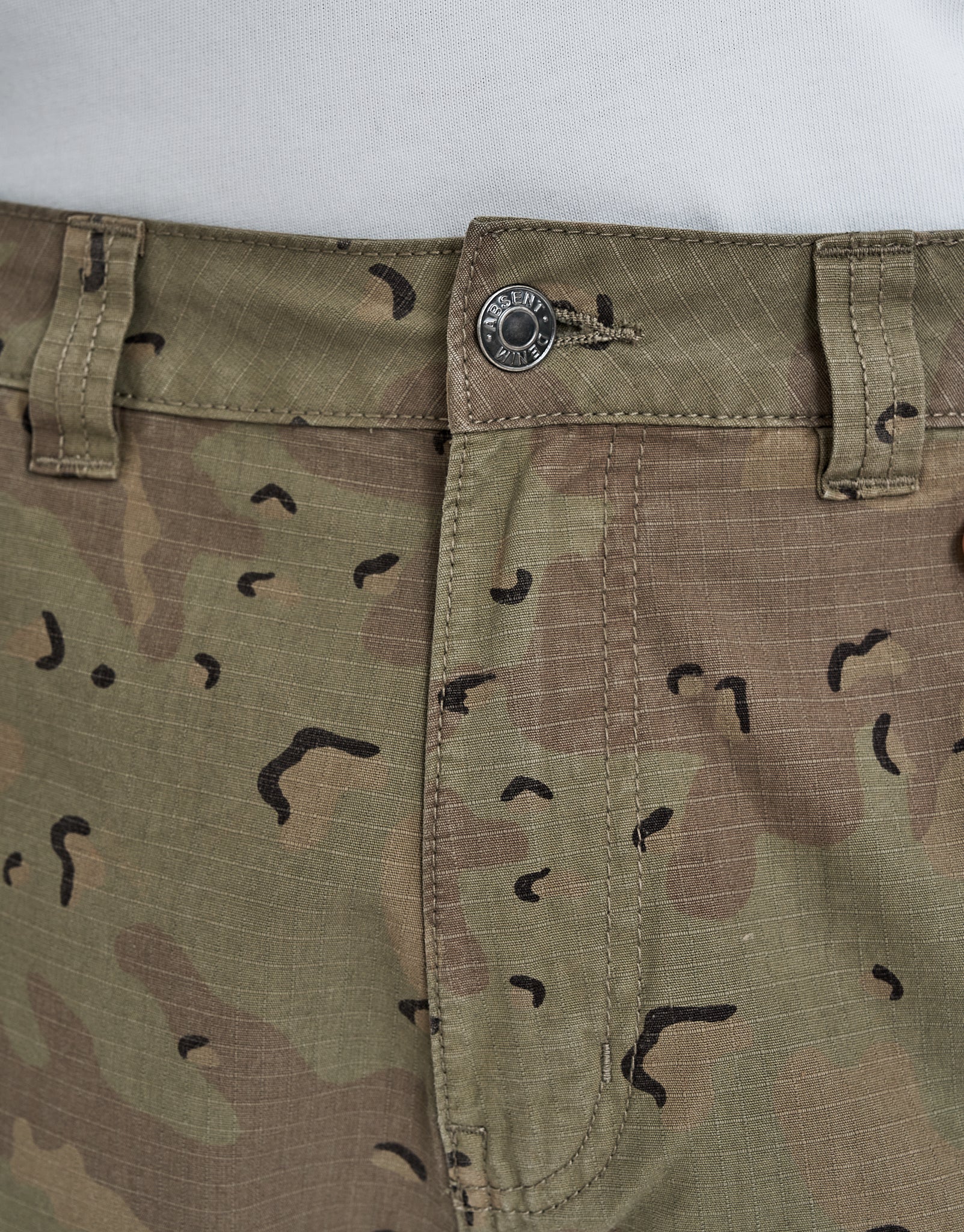Baggy Fit Camo Ripstop Cargo Pant in Camo | Hallensteins NZ