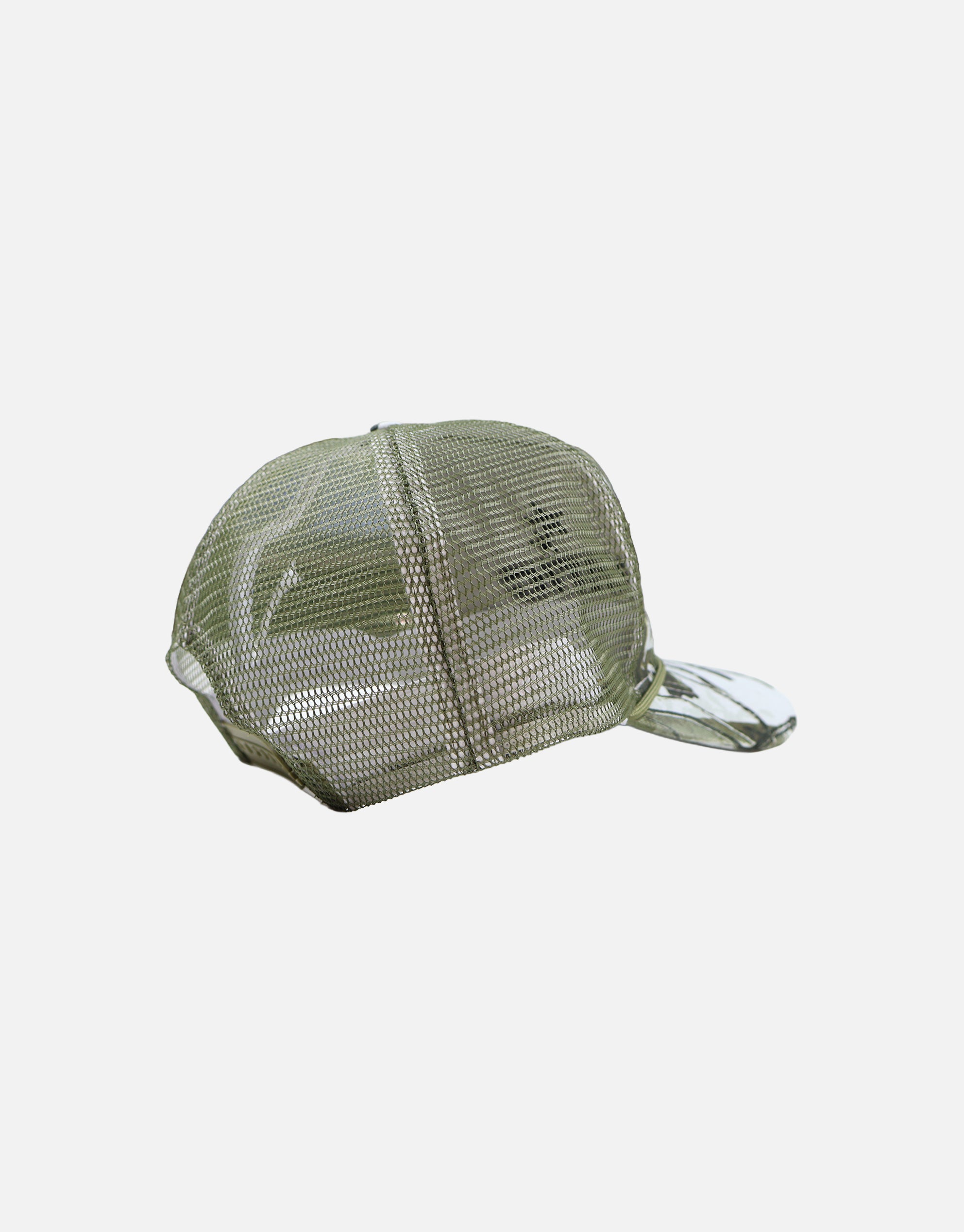 BRIEFING × WDS MESH CAP CAMO Camo Static Trucker Hat in Snow | Hallensteins NZ