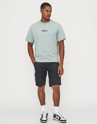 Capri Riviera Relaxed Fit T Shirt in Pistachio Green Full
