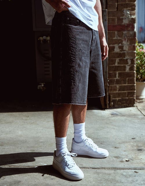 Cult Galeria Baggy Fit Jort