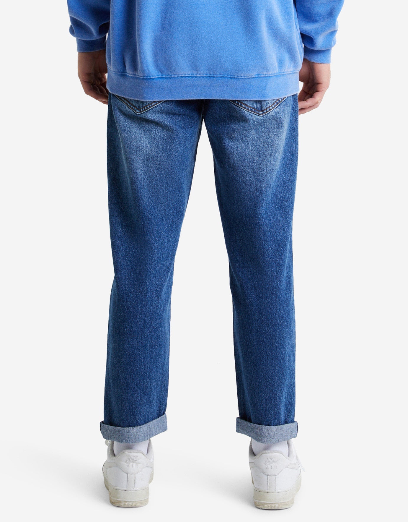 Dad Fit Relaxed Jeans in Blue | Hallensteins NZ