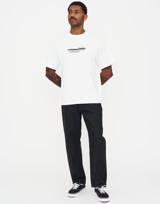 Divided Complex 33 Relaxed Fit T Shirt in White Full