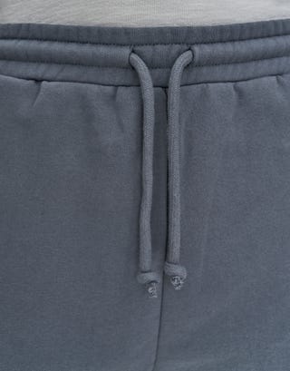Drift Division Relaxed Fit Track Shorts in Storm Grey Detail3