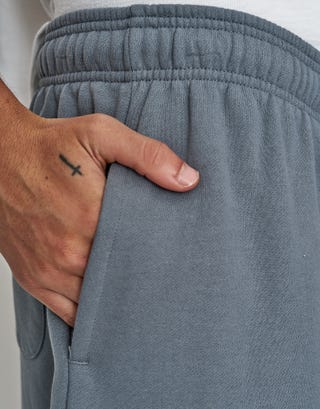 Drift Division Wide Track Pants in Storm Grey Detail3