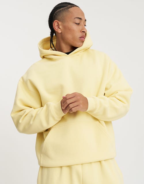 Oversized Heavyweight Plain Hoodie