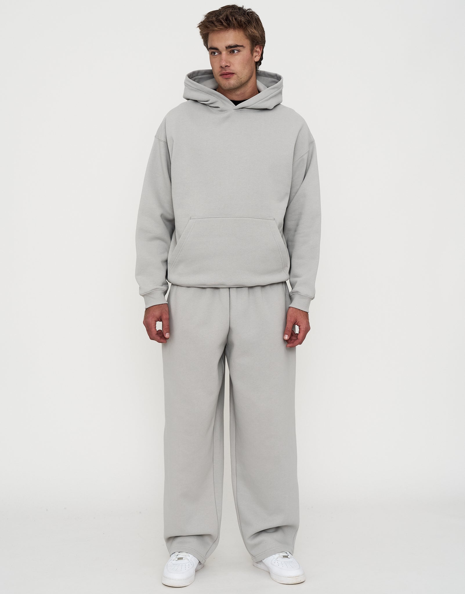 【GRAY】Moon light hoodie WASHED HOODIE - MOON GREY | Moonlight Mansion