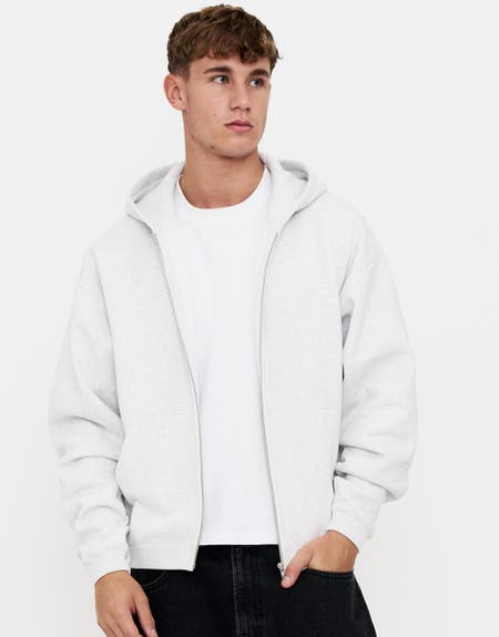 Heavyweight Oversized Zip Up Hoodie