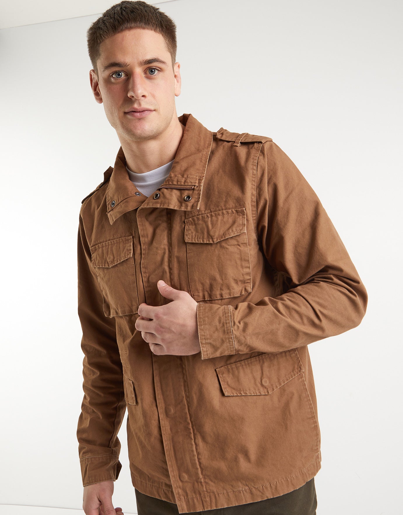 Field Jacket in Tan | Hallensteins AU