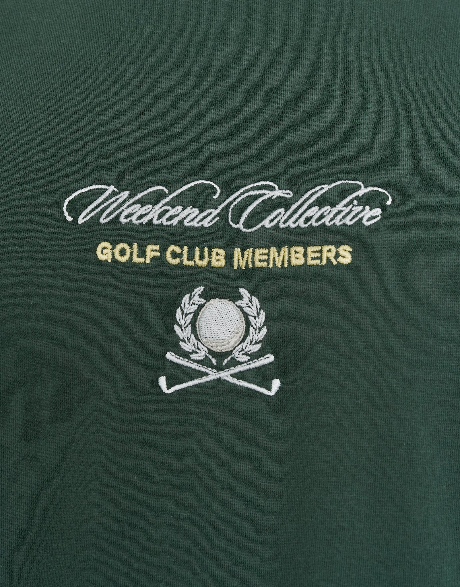 Golf Club Relaxed Fit T Shirt in Ivy | Hallensteins NZ