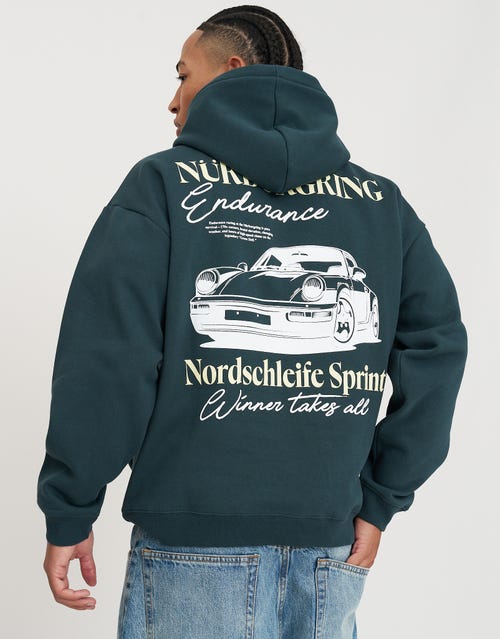 Strecke Car Oversized Hoodie