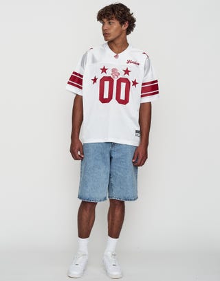 Harlem Football Jersey in Blanc Full