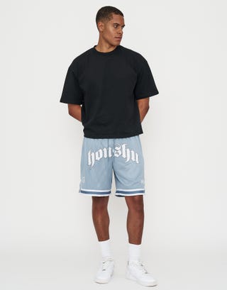 Honshu Basketball Shorts in Light Blue Full