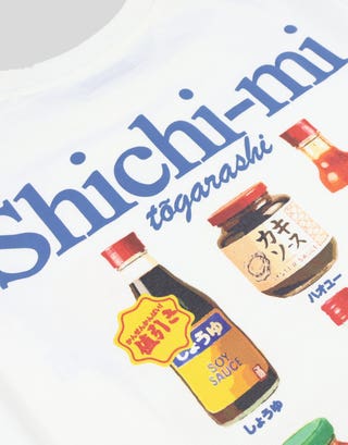 Hot Sauce Relaxed Fit T Shirt in Blanc Back