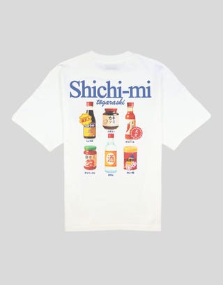 Hot Sauce Relaxed Fit T Shirt in Blanc Front