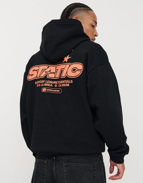Static Worldwide Oversized Hoodie