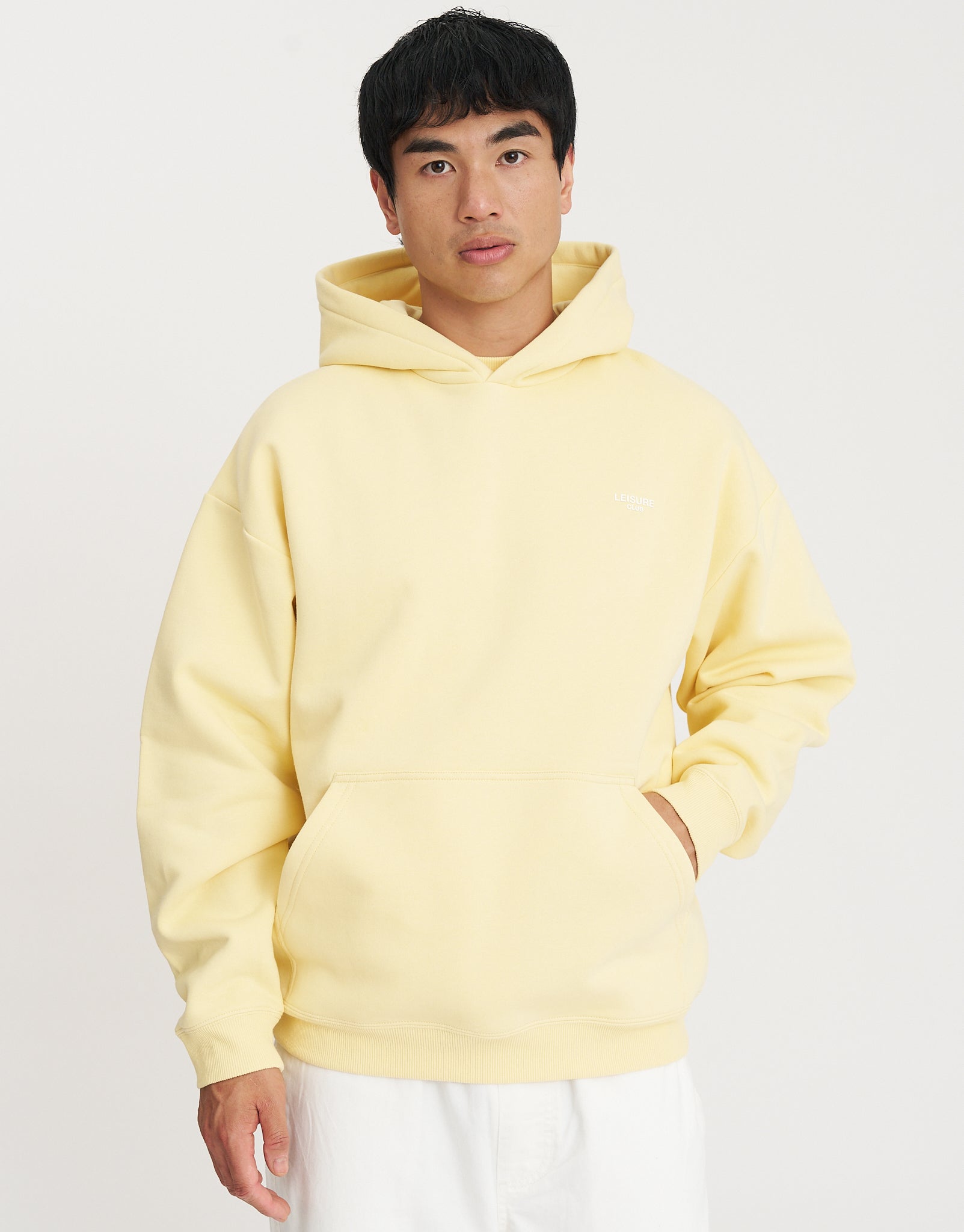 HOLIDAY ULTRA HEAVY SWEAT CUTOFF HOODIE☆ Off-Duty Zip Oversized Hoodie | Exalted EU