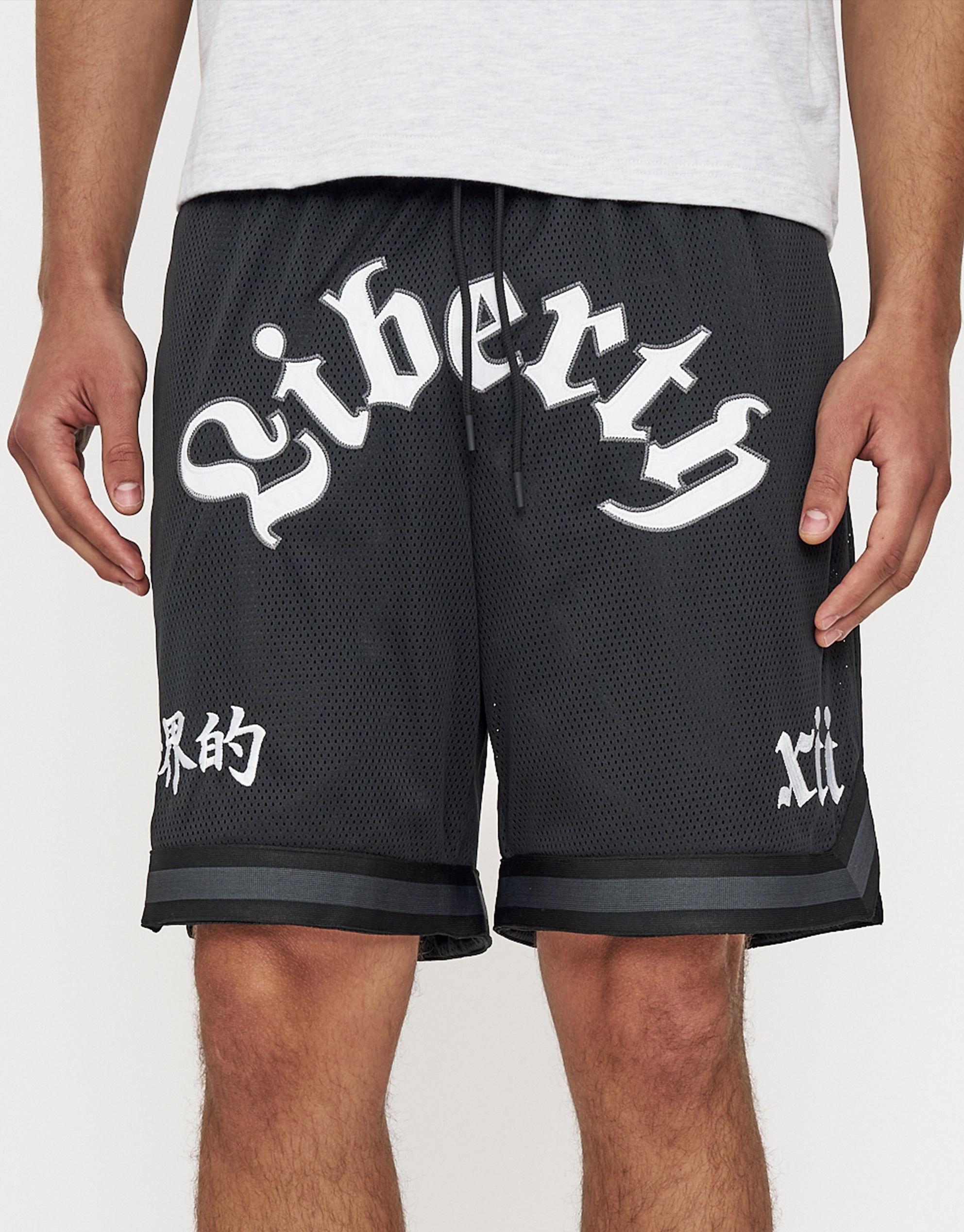 Liberty Basketball Shorts in Black Hallensteins AU