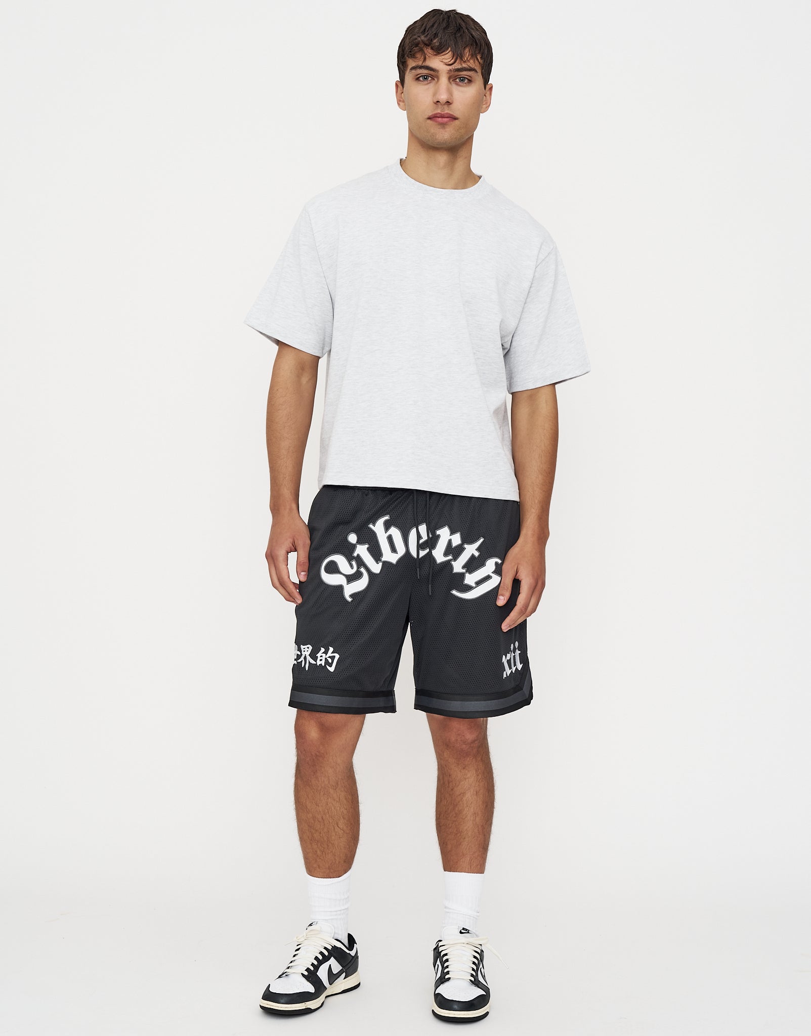 Liberty Basketball Shorts in Black | Hallensteins NZ