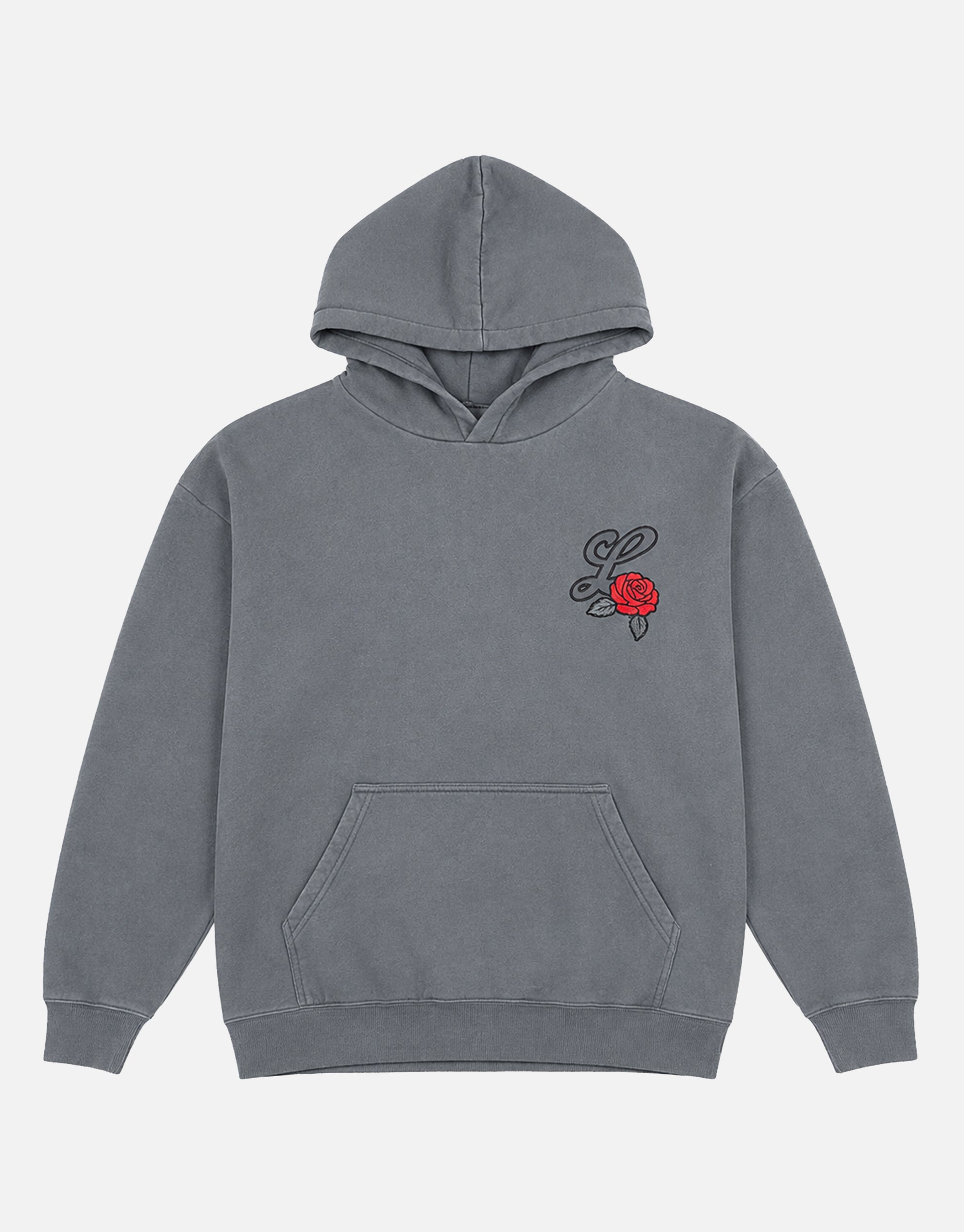 Lucky Seven Oversized Hoodie in Pewter Grey | Hallensteins NZ