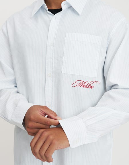 malibu dress shirt Chef Works Female Malibu Shirt - L