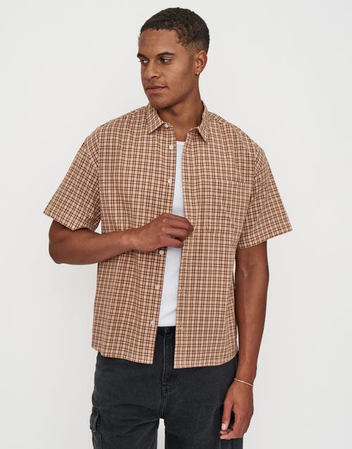 Manhattan Check Short Sleeve Shirt
