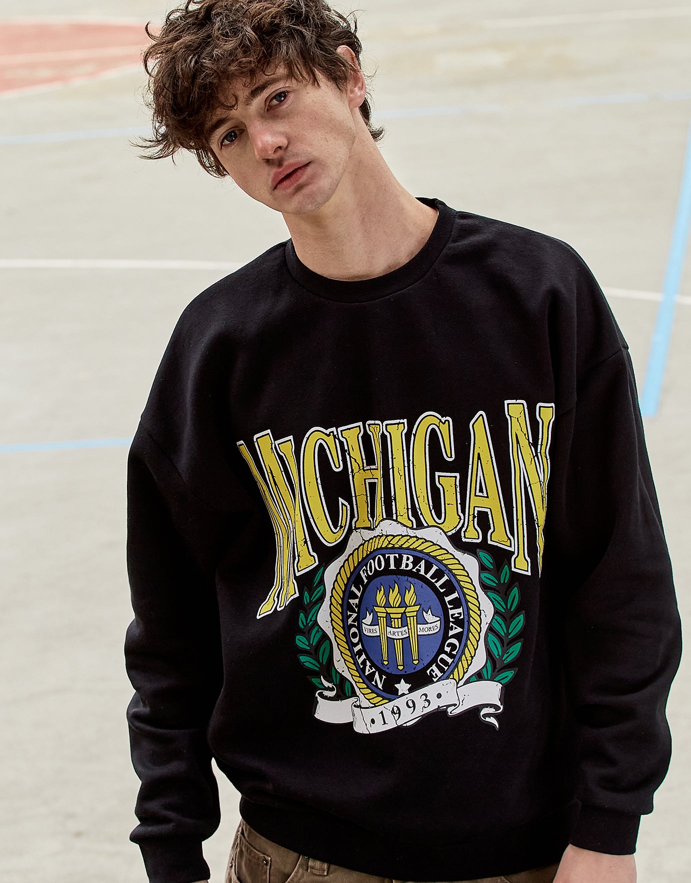 Michigan State Oversized Crew 
