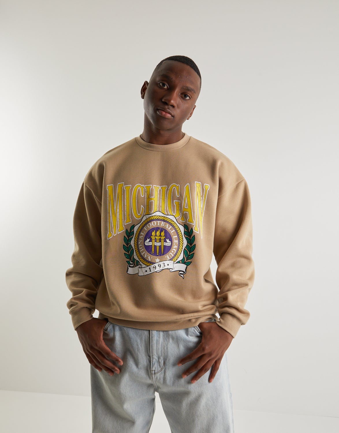 Oversized michigan sweatshirt Clearance