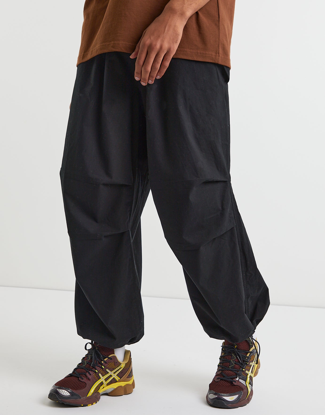 Harajuku Oversized Cargo Parachute Pants Men Streetwear Vintage Y2k Hip Hop  Wide Leg Joggers Baggy Casual Sweatpants Techwear