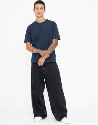 Perfect Relaxed Fit T Shirt in Dark Cobalt Full