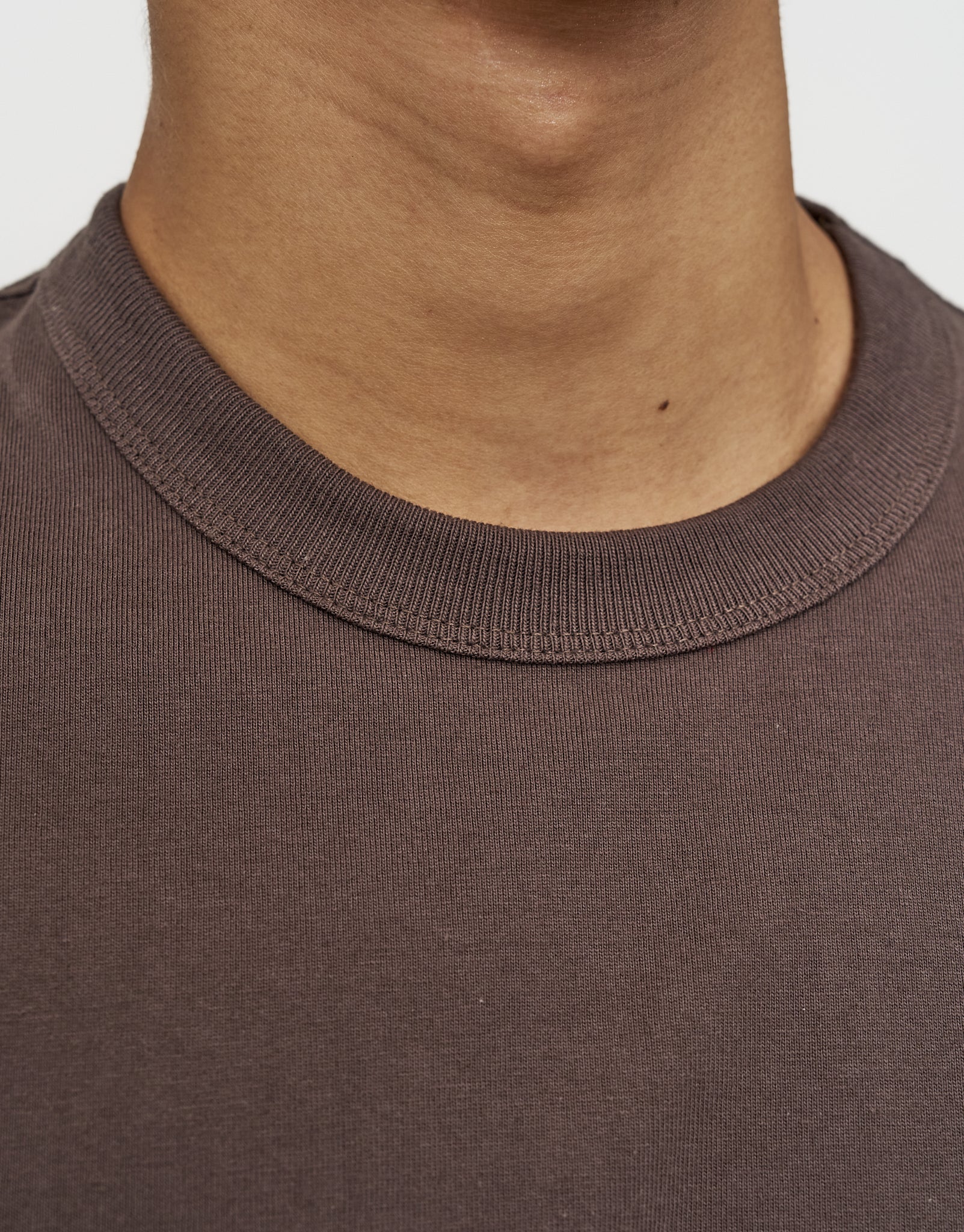 Perfect Relaxed Fit T Shirt in Espresso Brown | Hallensteins NZ