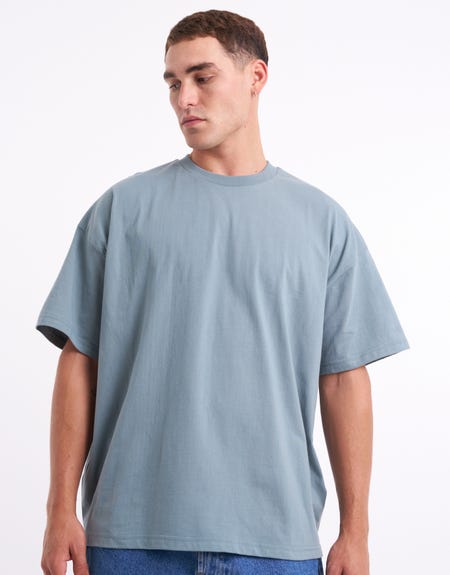 Oversized T Box Sweatshirt MACHINERY OVERSIZED BOX-CUT T SHIRT