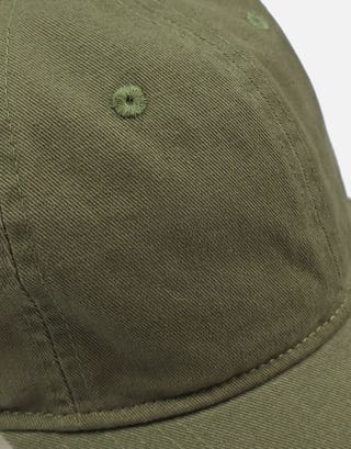 Twill Cap in Green Back