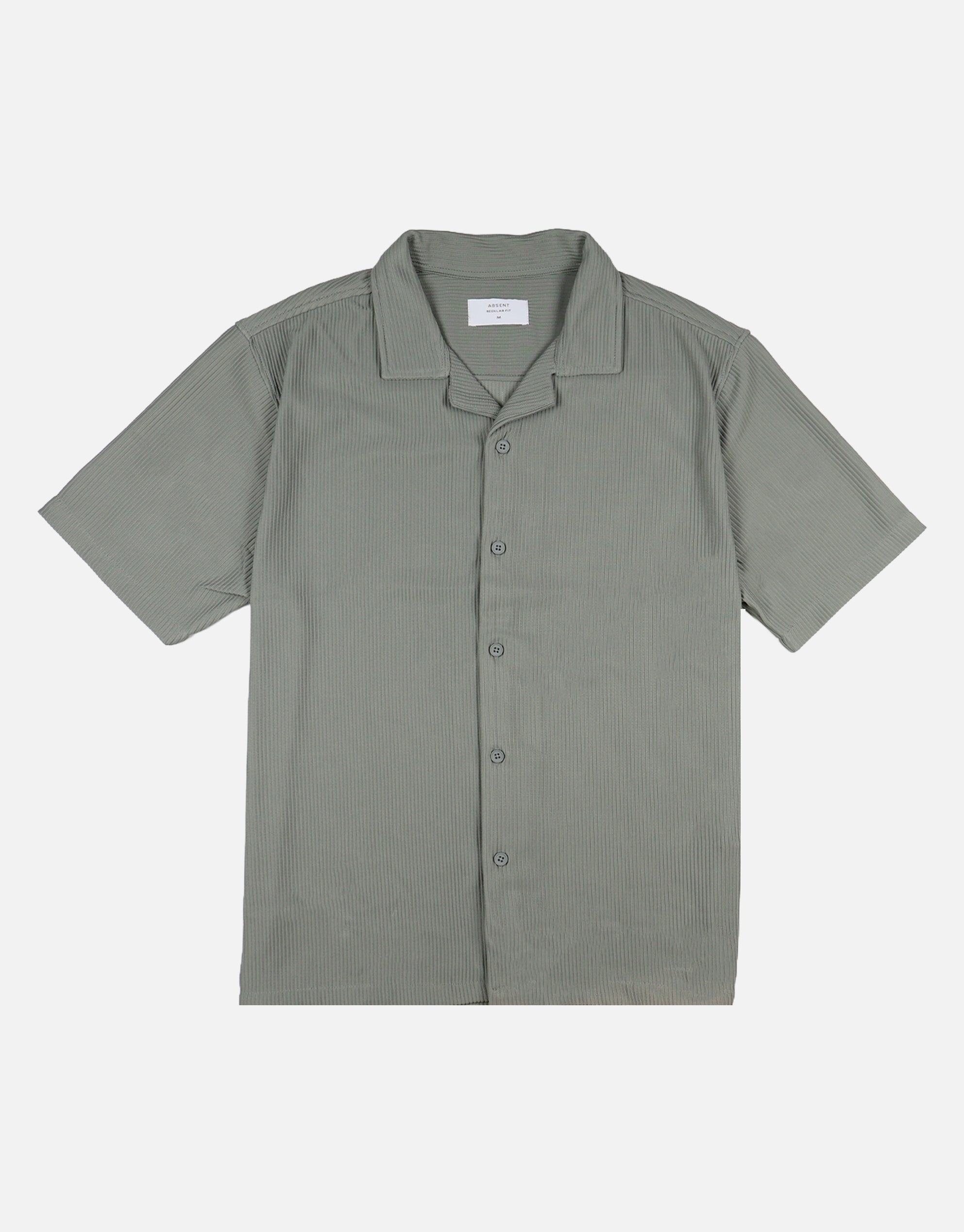 Textured Short Sleeve Knit Polo in Khaki | Hallensteins NZ