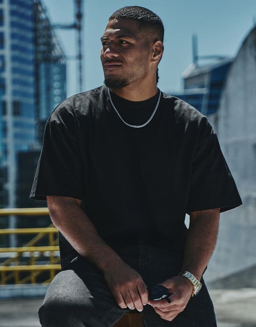 Cropped Relaxed Fit T Shirt