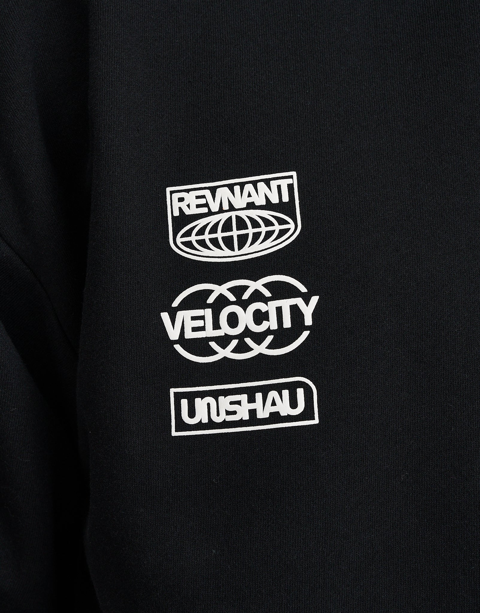 Redstar Racer Oversized Hoodie in Black | Hallensteins NZ