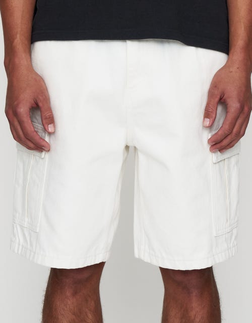 Relaxed Fit Cargo Jorts
