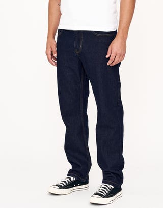 Relaxed Fit Jeans in Indigo Blue Detail2